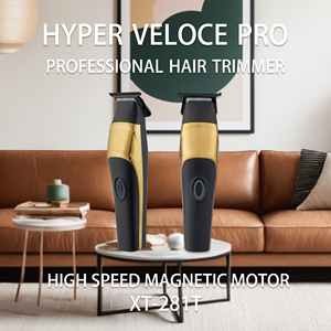 Fournisseur de tondeuses à <span class=keywords><strong>cheveux</strong></span> professionnelles sans fil, rechargeables par USB, avec lame en acier inoxydable, OEM. - Product Image 6