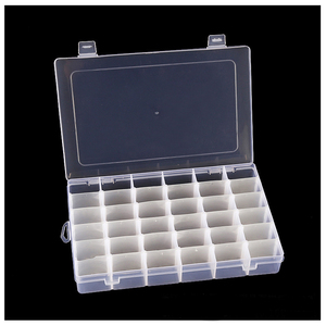 Hộp Sắp Xếp Bằng Nhựa Trong Suốt 36 Ô Hộp Đựng Đồ Hộp Trang Sức Ngăn Chia Điều Chỉnh Được Hộp Đựng Đồ May Vá - Product Image 5