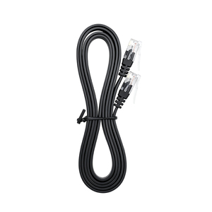 สายอีเธอร์เน็ต Cat6 แบบแบน 10Gbps 2.2 มม. สายแบนบางพิเศษ ป้องกันสัญญาณรบกวนสองชั้น สาย LAN RJ45 สำหรับเครือข่ายบ้าน/สำนักงาน ODM/OEM - Product Image 1