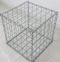 Paniers gabions soudés de 200x100x100cm pour murs de soutènement, maille gabion Galfan