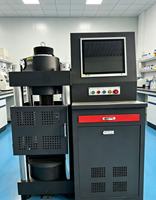 Máquina de Prueba de Resistencia a la Compresión de Cemento Totalmente Automática NALATE DYE-2000S, Equipo de Prueba de Presión con Pantalla Digital