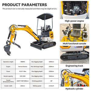 Excavatrice à chenilles en caoutchouc Zero Clearance Grabber, modèle remorquable, prix commercial - Product Image 2