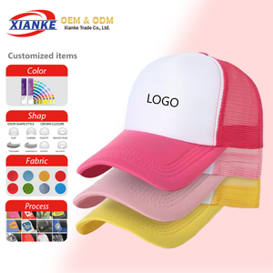 Casquettes de camionneur <span class=keywords><strong>en</strong></span> mousse imprimées OEM XNKY 2026, casquettes de baseball brodées à 5 panneaux pour hommes, casquettes de camionneur snapback de haute qualité avec logo personnalisé - Product Image 1