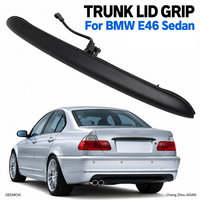 Poignée de coffre arrière avec bouton de commande 51137171699 pour BMW Série 3 E46 Berline 1998-2005, garniture de feux de plaque d'immatriculation de hayon