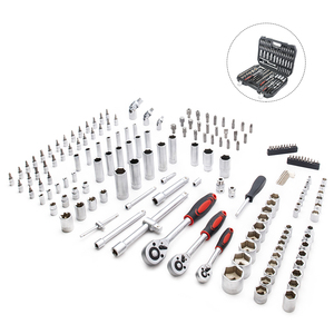 172pcs Household Auto Repair Mechanic <strong>Tool</strong> Extension bar Ratchet Wrench Crv Drive Screwdriver Bit Socket Set <strong>Kit</strong> - Product Image 2