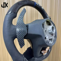 Volant en Fiber de carbone noir pour Volkswagen VW Golf 8 MK8 GTI Arteon Polo Jetta Scirocco Passat accessoires de voiture