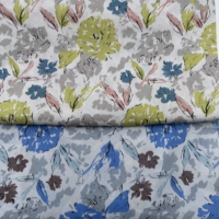 Hochwertiger 100% Baumwollstoff, gewebt, einfarbig gefärbt, Aquarell-Violett, niedrige Mindestbestellmenge, individuelle Farbe, Damenkleider, Hemden, Urlaub, Freizeitkleidung