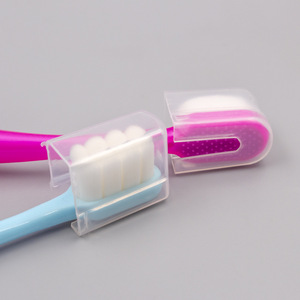 Brosse à dents personnalisée de qualité supérieure à poils doux, manche en nylon de 18,6 cm, pour adultes, usage domestique - Product Image 2