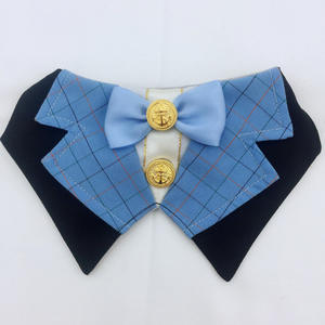 Corbatas para Perros con Diseño de Cuadros, de Fibra Acrílica, Estilo <span class=keywords><strong>Coreano</strong></span>, para Bulldog Francés/Corgi/Bichón/Gato, Accesorios Tejidos, Venta al Por Mayor - Product Image 5