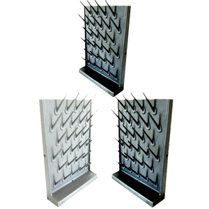 Estante de Secado de Laboratorio HDPP Ecológico Sin Contaminación con 27 Pines Desmontables de un Solo Lado para Laboratorio de I+D de Formulación Cosmética - Product Image 1
