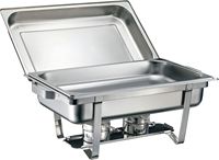 Plats de service de grande capacité en acier inoxydable pour buffet, équipement de cuisine commerciale pour hôtels et buffets