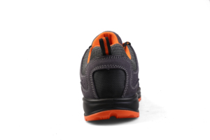 Comfortable Lace-Up Unisex Fly Knit Fabric and Suede Leather safety toe Safety Shoe - Product Image 2
