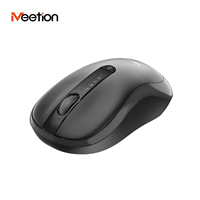 Meetion Btm185 Draadloze Optische Muis Draagbare Usb 2.4G Bt Office Muis 3200 Dpi Stille Muizen Computermuis Laptop
