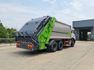 Camion à ordures compacteur Dongfeng 300 CV 6X4 personnalisé pour l'exportation / Camion de collecte des déchets - Product Image 4