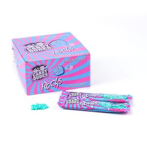 BRC Vegan Halal Blueberry Fruity Bagged New Arrival Kids' Millions Tiny Chewy Candies Factory <strong>Rocks</strong> Shape Natural Chew Candy - Product Image 1