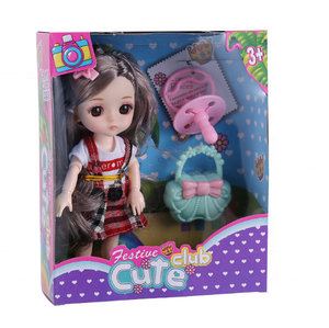 Venta Directa <span class=keywords><strong>de</strong></span> Fábrica, Muñeca <span class=keywords><strong>de</strong></span> Moda con Vestido Bonito, Nueva Llegada, Muñeca <span class=keywords><strong>de</strong></span> 6 Pulgadas para Niñas - Product Image 2
