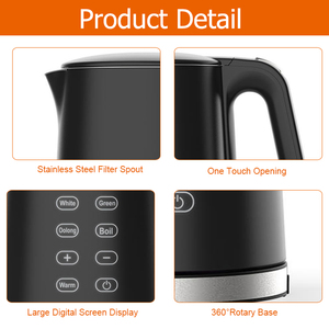 371403 2200W PP Outside SS Inside Hot Water <strong>Kettle</strong> Electric 2026 Modern Durable Wall <strong>Digital</strong> Smart Electric <strong>Kettle</strong> Manufacturer - Product Image 3