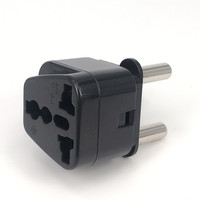 Adaptateur universel de prise AU/UK/EU/US vers Afrique du Sud WD-010L 250V 15A ABS avec 3 prises et certification CE