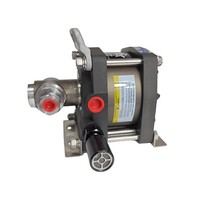 Bomba Neumática de Alta Presión para Líquidos, Suministro de Fábrica, Presión Máxima de Trabajo 4000 psi, Similar a la Bomba Maximator G25