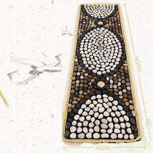 Yuhua véritable pavé marche réflexologie tapis de <span class=keywords><strong>Massage</strong></span> galet pied Acupoint dispositif pour application faciale - Product Image 5