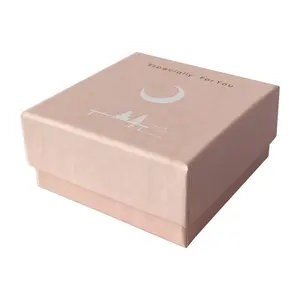 high quality pink gift box for girls solid strong cardboard good healthy material mini paper box for presents ODM OEM factory