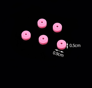 5 cái/túi ngăn chặn bụi móng tay nghệ thuật công cụ móng tay khoan bảo vệ màu hồng mũ Silicone bụi thu Stopper cho móng tay khoan bit - Product Image 2