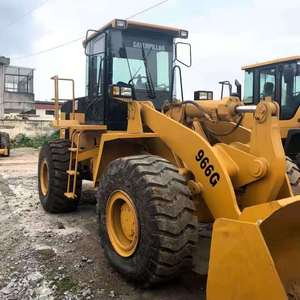 Used cat 966G Loader Hot Sale Used CAT 966G Load Capacity Wheel 195 Power Loader for Shoveled Stone - Product Image 5
