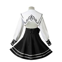 Costume de cosplay Nier Automata Yorha 2B, uniforme scolaire, costume GAHC-012