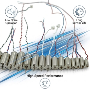 มอเตอร์ดีซีไร้แกนแบบแม่นยำ ซีรีส์ 3V มินิไมโครมอเตอร์ สำหรับของเล่น เครื่องสำอาง โดรน แอปพลิเคชัน RC ความเร็วสูง รับผลิตตามสั่ง (OEM) - Product Image 4