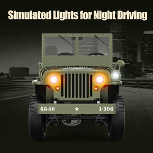 C8815 Venta al por mayor niños simulación todo terreno áspero vehículo 1/10 2,4g radio control 60m RC buggy camión de transporte - Product Image 5