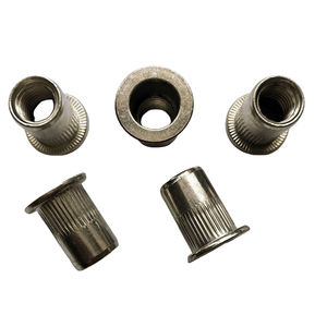 औद्योगिक अनुप्रयोगों के लिए अनुकूलन योग्य उच्च गुणवत्ता वाले फ्लैट हेड क्रिसथेम रिवेट नट्स - Product Image 2