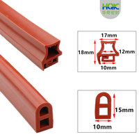 Bande d'étanchéité pour four à haute élasticité fournie en usine Bande d'étanchéité en caoutchouc pour profilé en silicone personnalisé pour armoire à vapeur
