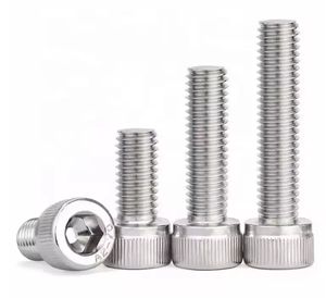 Vis DIN 912 A2-70 de haute qualité en acier inoxydable 304 (18-8) à six pans creux, avec rondelle combinée à ressort zinguée, à bas prix - Product Image 5