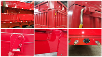 Semi-remorque porte-voitures à 3 essieux de haute qualité avec suspension mécanique robuste pour le marché africain