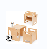Chaise en bois pour enfants pour les tout-petits pour le salon