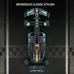 Nouveau modèle de course F1 Reobrix 11040 Technol, blocs de construction, <span class=keywords><strong>voiture</strong></span> de course 1/8, briques de construction, <span class=keywords><strong>jouet</strong></span> pour enfant, cadeau pour garçon - Product Image 5
