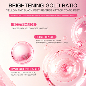 Aiooce <span class=keywords><strong>Masque</strong></span> de Pieds au Lait de Chèvre Collagène <span class=keywords><strong>Hydratant</strong></span> et Peeling, Très Vendu - Product Image 6