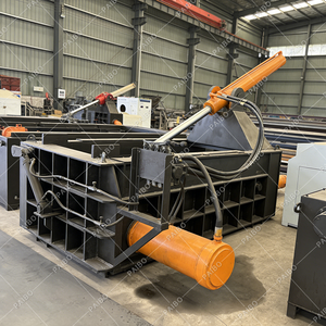 Presse à balles industrielle pour métaux de rebut à haut débit 60 TPH, <span class=keywords><strong>force</strong></span> de compression de 315 tonnes pour une exploitation intensive 24h/24 et 7j/7, taille de la balle 24 pouces x 24 pouces - Product Image 4