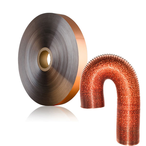 <span class=keywords><strong>Feuille</strong></span> <span class=keywords><strong>de</strong></span> laminage en aluminium AL/PET <span class=keywords><strong>pour</strong></span> matériau brut <span class=keywords><strong>de</strong></span> conduits flexibles, couleur <span class=keywords><strong>cuivre</strong></span> - Product Image 6