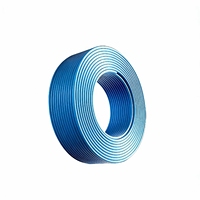 Câble électrique isolé en PVC pour câblage domestique BV 2,5 mm 4 mm 6 mm en cuivre bleu, vente directe d'usine