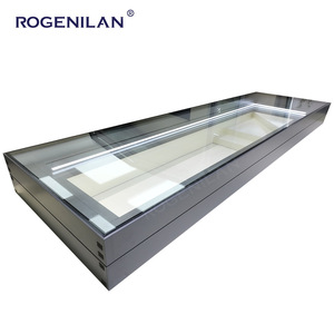 Claraboyas Eléctricas de Doble Vidrio para Exteriores Rogenilan, <span class=keywords><strong>Claraboya</strong></span> de <span class=keywords><strong>Techo</strong></span> con Apertura Superior, Diseño de Ventanas de <span class=keywords><strong>Techo</strong></span> - Product Image 2