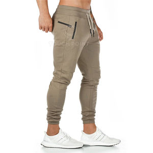 Logo personnalisé streetwear blanc épais joggers pantalon de survêtement français en coton éponge hommes oversize - Product Image 1