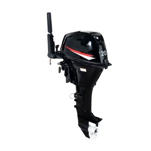 Moteur hors-bord 4 temps 20 CV à arbre court/long, populaire, avec garantie d'un an, pour bateaux de pêche et bateaux rapides - Product Image 2