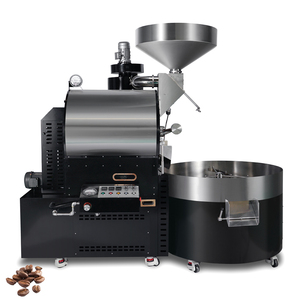 Coffee Roaster Double Wall Coffee Bean Roasting Machine Coffee Roaster with Airflow - Product Image 4