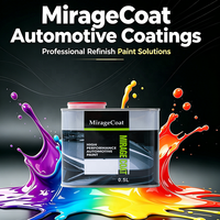 Vernis acrylique transparent 2K avec durcisseur, finition brillante effet miroir, peinture de retouche automobile, vernis de voiture à séchage rapide