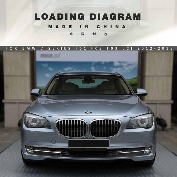 BMW 7シリーズ用フロントバンパーLEDフォグライトF01F02 F02 730i 740i 