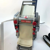 Machine à pâtes électrique automatique en acier inoxydable 110V/220V pour usage commercial et domestique, presse à pâte, laminoir à pâte