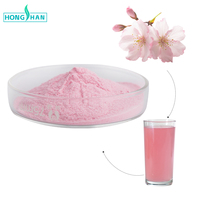 Bubuk Bunga Sakura Murni Larut Air Kelas Makanan