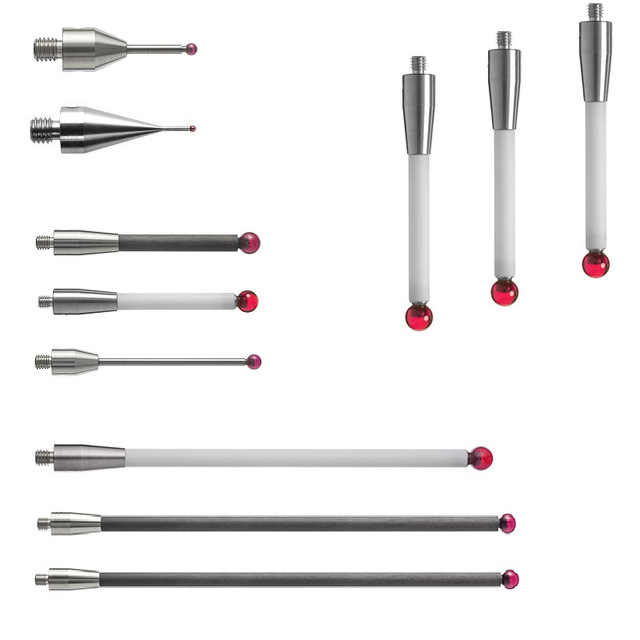 Renishaw Compatible M4 CNC Stylus Probe 0.5mm 1.0mm Precision Ball Pin for CMM Machine Industrial Measurement Accessories