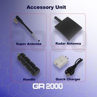Detector de Metales Portátil GR2000 de Alta Sensibilidad con Alarma Sonora de Largo Alcance, 1 Año de Garantía, Soporte Personalizado, Hecho en Guangdong, China